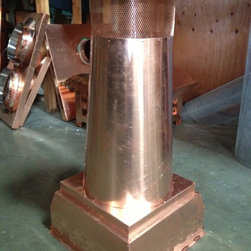 Copper Chimney Caps, Shrouds and Pots - Products