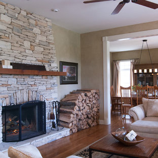 Ledgestone Fireplace Houzz