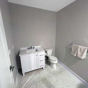 Finished Basement, New Stairs & Bathroom