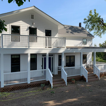 LP SmartSide Siding, New Decking & Anderson Windows