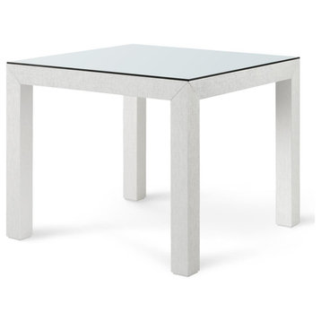 Valentina Game Table, Chiffon White