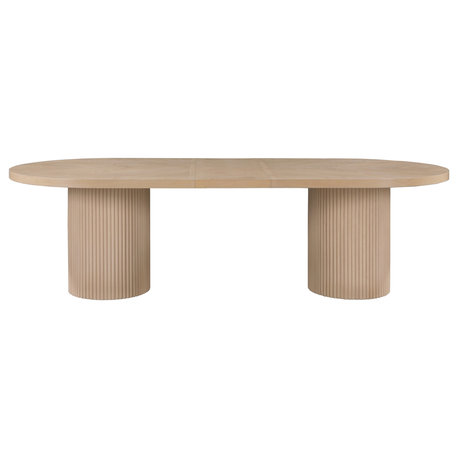 Belinda Oak Wood Dining Table, Oak