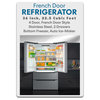 36" Dual Fuel Range, Refrigerator, Dishwasher, Wall Mount Range Hood Package