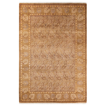 ECLECTIC, Hand Knotted Area Rug 8' 8" X 6' 1"