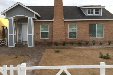 Arts and crafts exterior home photo in Phoenix