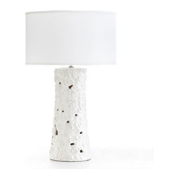 Ceramic Cumulus Lamp - White - Table Lamps