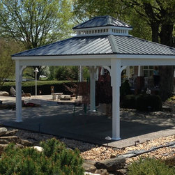 14x16 vinyl pavilion - Gazebos
