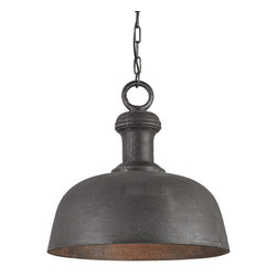 Currey and Company Timpano 1 Light Pendant - Products