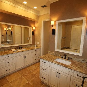 Distressed Vanity Master Bath in Lake Nona