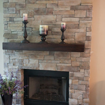 Ledge Stone Fireplace Album 3