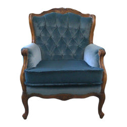 Sessel Hellblau - Armchairs And Accent Chairs