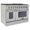 KUCHT Professional 48" 6.7 cu. ft. Range, Stainless Steel, Natural Gas