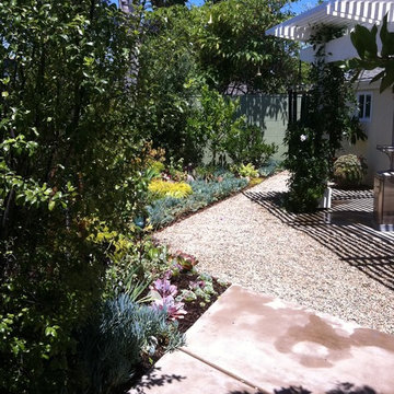 Small Costa Mesa Condo back yard