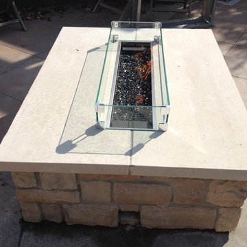 Outdoor Gas Fireplace
