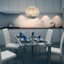 Zuo Tachyon Ceiling Lamp Aluminum - SKU: 50035 - Pendant Lighting