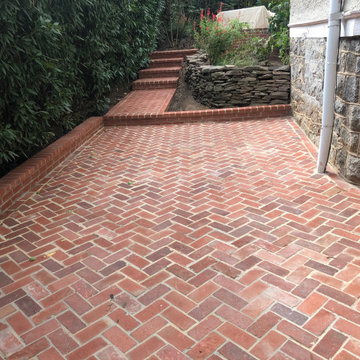 Paver Multi Level Patios and Walkways in Cleveland Park, Washington DC