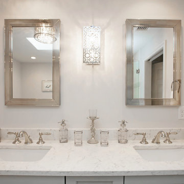 Master Bath with Style and Glamor - Hanover, MA