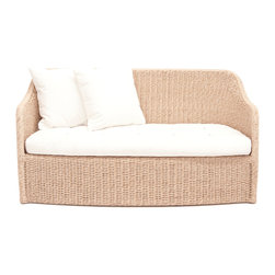 Wintons Teak Elan Loveseat (PT1) - Outdoor Lounge Furniture