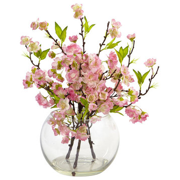 Cherry Blossom In Large Vase