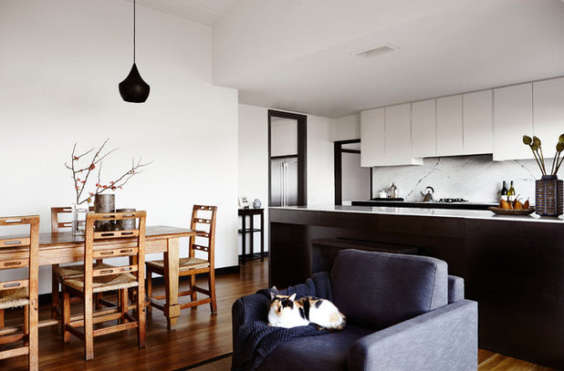 コンテンポラリー キッチン by Jeff Karskens Designer