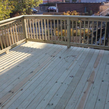 Pressure Treated Lumber Deck Demo & Rebuild
