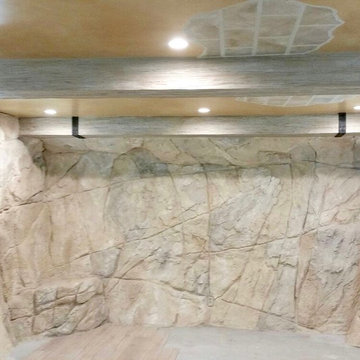 Faux Stone Wine Cellar