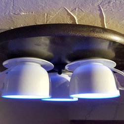 Coffee Lover's Kitchen Remodel - Novelty Lighting
