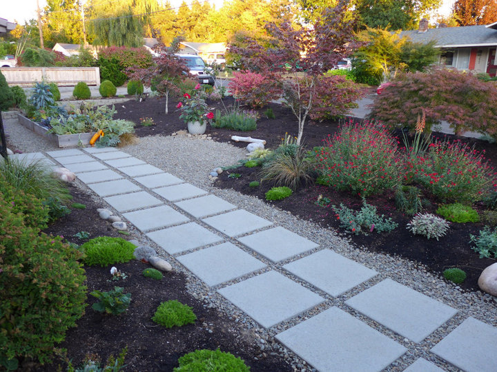 Gravel Front Yard
