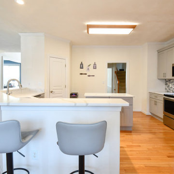 Contemporary Kitchen & Bathroom Remodel Virginia Beach, VA