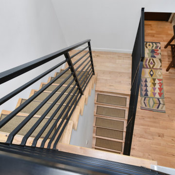 Staircase double volume from entry