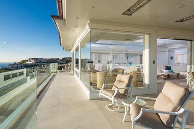 Inspiration for a coastal deck remodel in Orange County