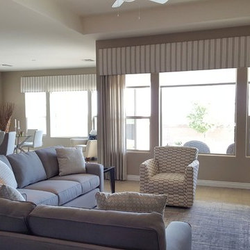 Cornice Box and Box Pleat Valance
