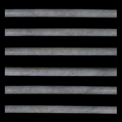 Bardiglio Gray Marble Bullnose Pencil Molding Honed - Products