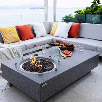 Elementi Metropolis Fire Pit Table
