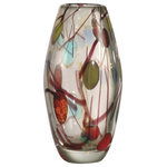 Dale Tiffany - Evelyn Vase, 5" - This Hand Blown Art Glass Vase from the Evelyn collection by Dale Tiffany will enhance your home with a perfect mix of form and function. The features include a  finish applied by experts.