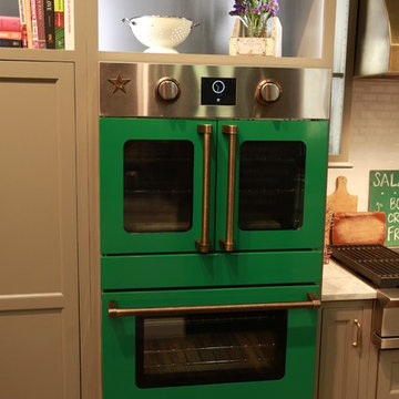BlueStar introduces Single Control Electric Wall Ovens and a 36" Plat. Rangetop