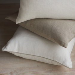 Barn & Willow : Belgian Linen Throw Pillows - Decorative Pillows