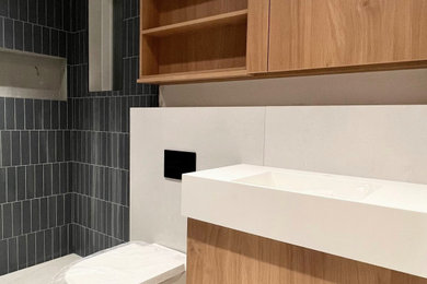 Design ideas for a bathroom in Hertfordshire.