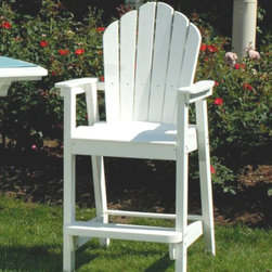 Seaside Casual Adirondack Bar Chairs - Adirondack Chairs