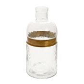 Carafe transparente en verre