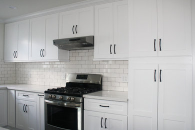 Inspiration for a modern kitchen remodel in Orange County