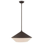 Livex Lighting - Livex Lighting 40719-07 Stockholm - One Light Pendant - The unique design of the Stockholm mini pendant meStockholm One Light  Bronze Bronze Metal/ *UL Approved: YES Energy Star Qualified: n/a ADA Certified: n/a  *Number of Lights: Lamp: 1-*Wattage:40w Medium Base bulb(s) *Bulb Included:No *Bulb Type:Medium Base *Finish Type:Bronze