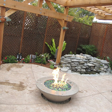 Concrete Gas Fire Pits