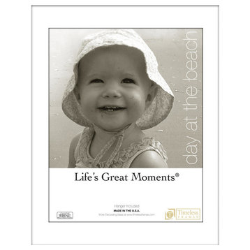 Life 's Great Moments Picture Frame, 11''x14'', White