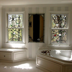 Decorative Glass Solutions - Birds Lash - Windows