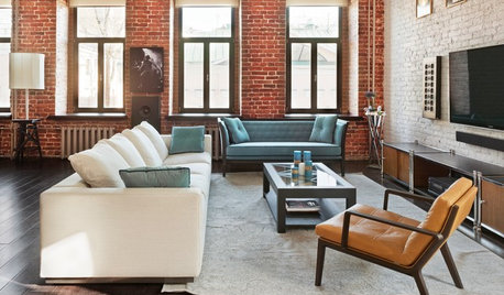 Skapa New York-känsla med kala väggar av tegelsten