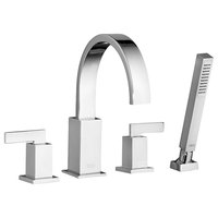 Times Square Roman Tub Faucet With Personal Shower for Flash Rough-In Valves