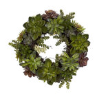 20" Succulent Wreath