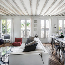 Houzzbesuch: Ein Pariser Paar lebt klein aber fein auf 47 qm