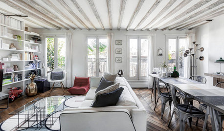 Houzzbesuch: Ein Pariser Paar lebt klein aber fein auf 47 qm